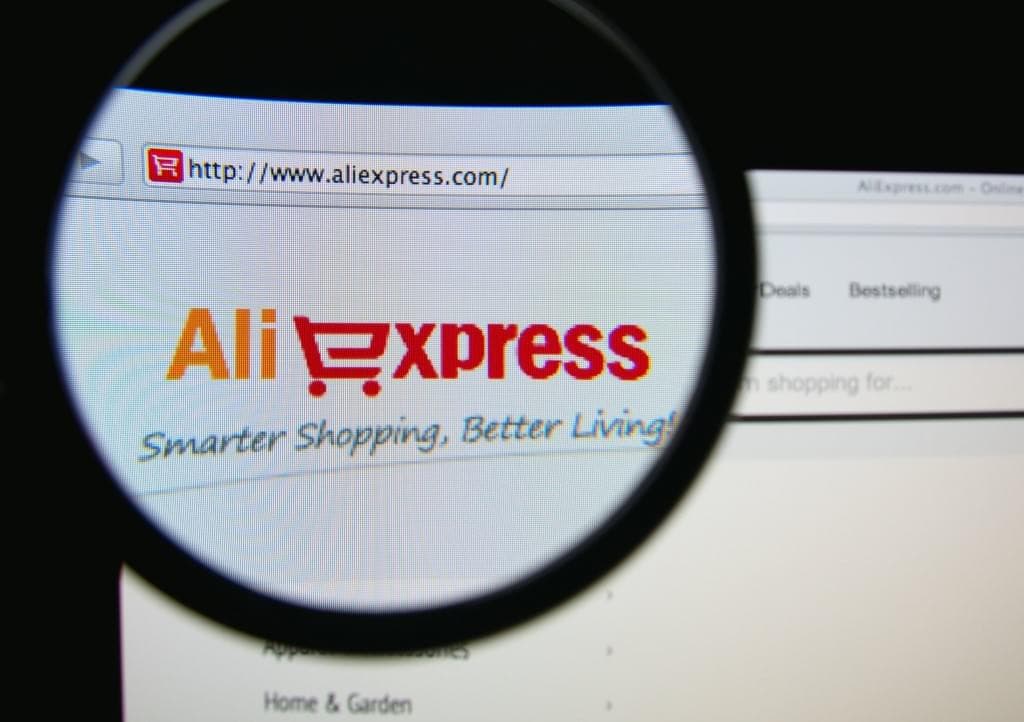 Сайт Aliexpress.