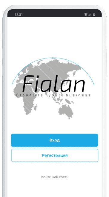 Готовые решения в мобильном приложении Fialan
