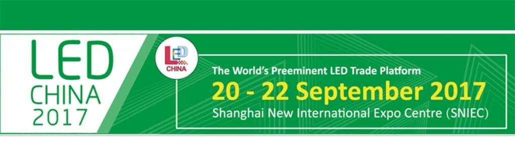 Выставка светодиодных технологий Led China 2017 в Шанхае