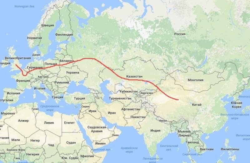 Украина проиграла России конкуренцию за Новый шелковый путь