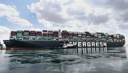 Хороші новини - контейнеровоз Evergreen Marine знятий з мілини в Суецькому каналі